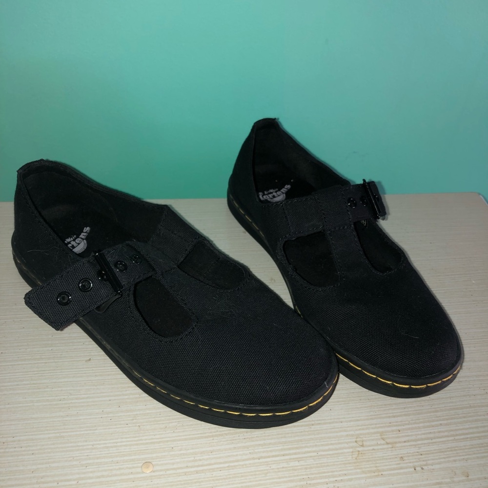 Dr Martens Woolwich Canvas Maryjanes